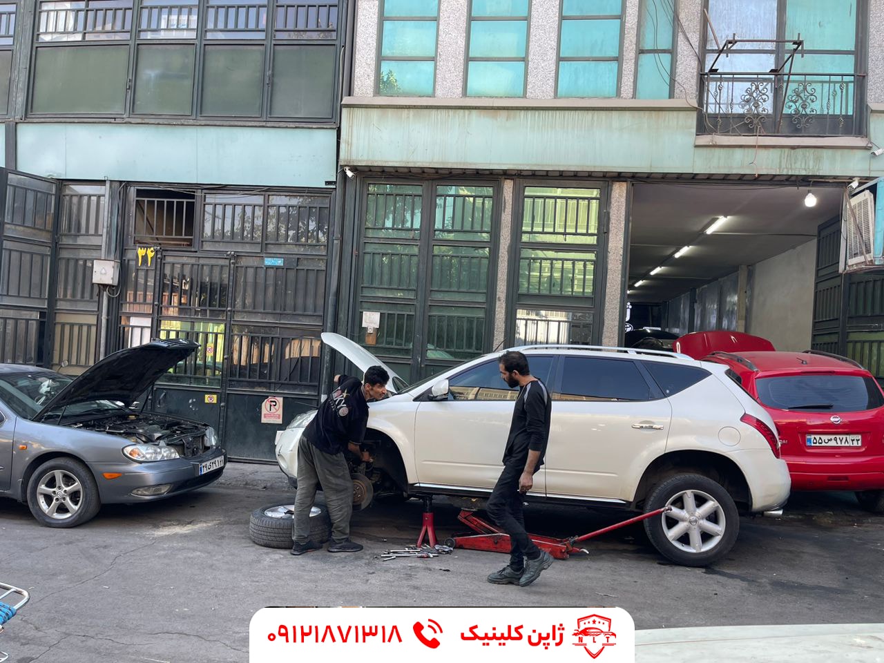 تعمیرگاه مورانو جوک قشقایی تیانا ایکس تریل رونیز