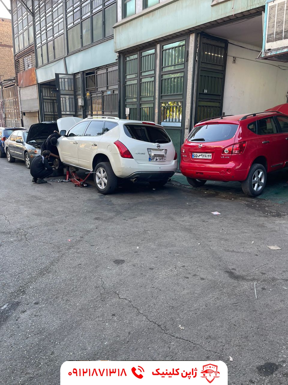 تعمیرگاه مورانو جوک قشقایی تیانا ایکس تریل رونیز