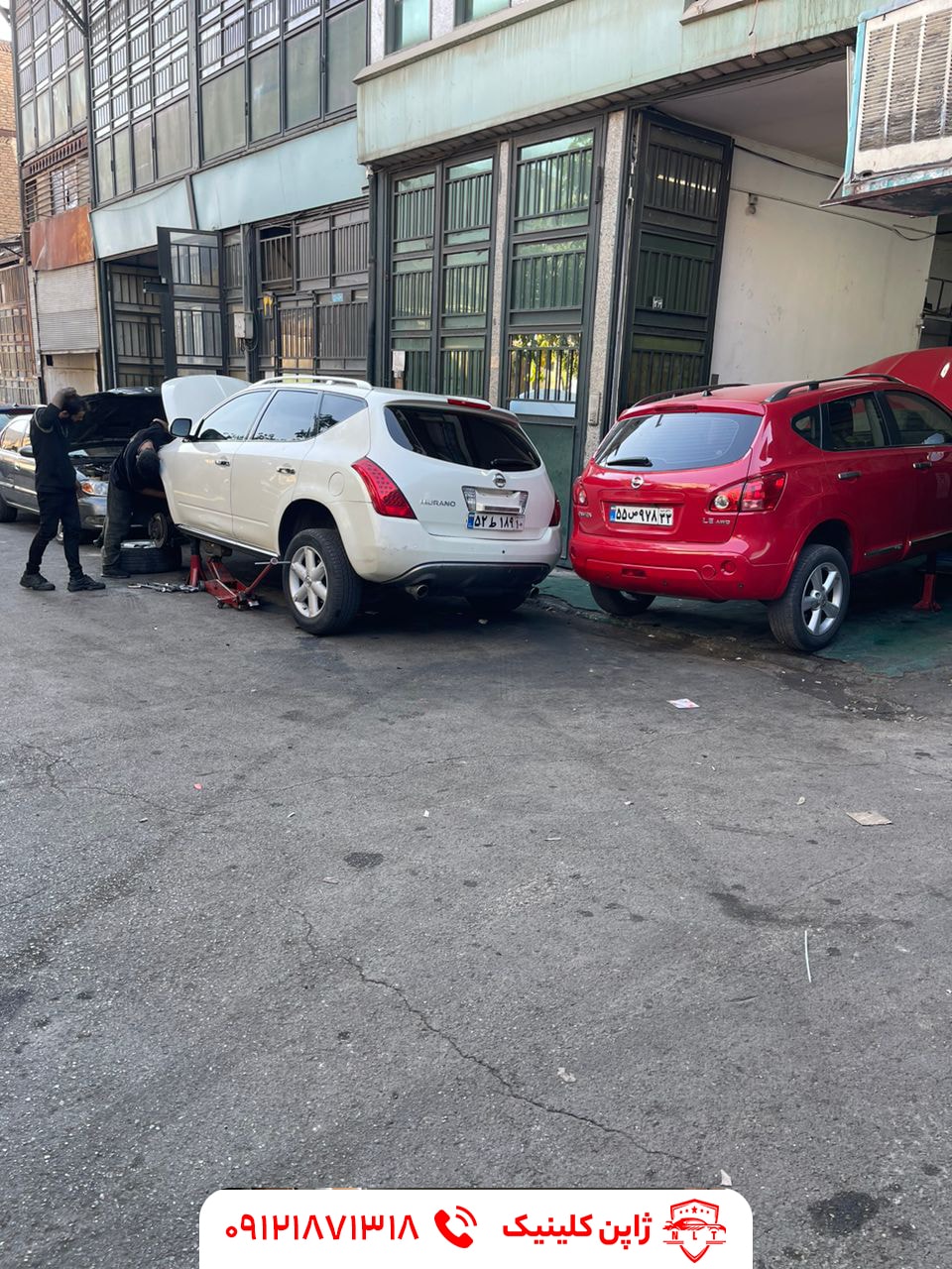 تعمیرگاه مورانو جوک قشقایی تیانا ایکس تریل رونیز