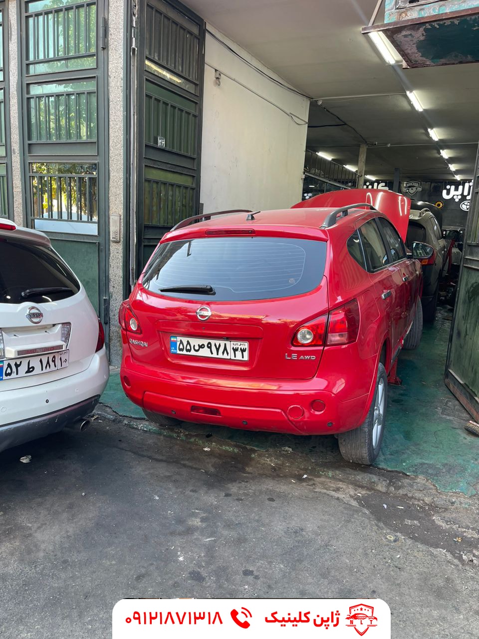 تعمیرگاه مورانو جوک قشقایی تیانا ایکس تریل رونیز