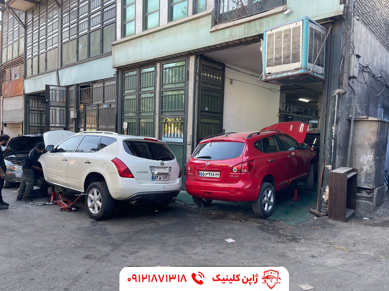 تعمیرگاه مورانو جوک قشقایی تیانا ایکس تریل رونیز