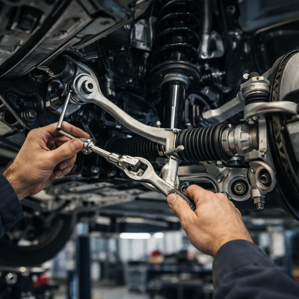 تعمیر جلوبندی لکسوس