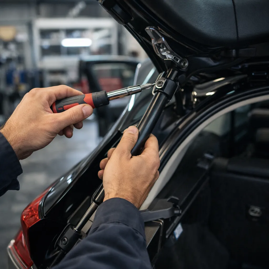 تعمیر جک صندوق عقب لکسوس