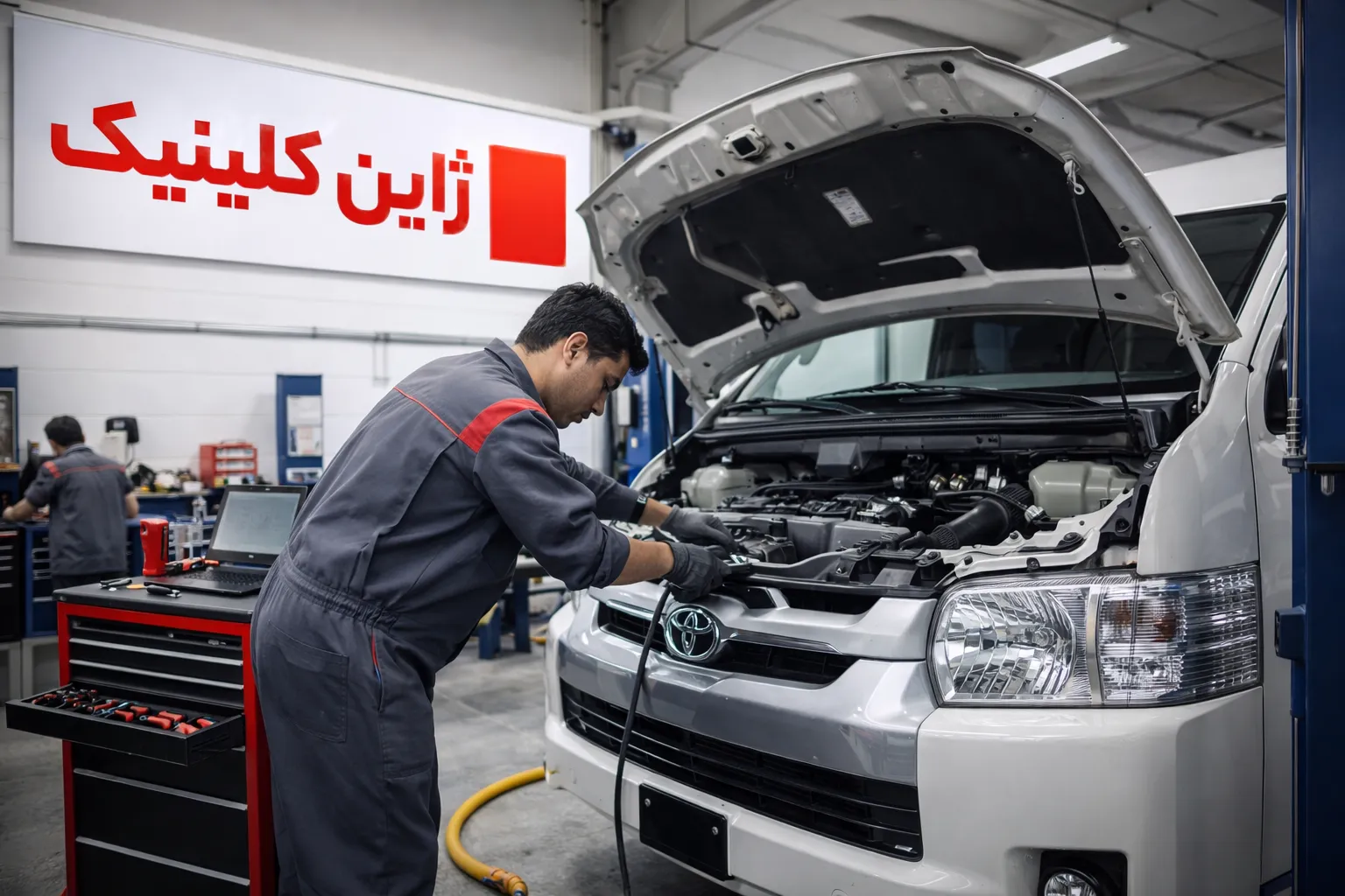 تعمیرگاه تویوتا هایس