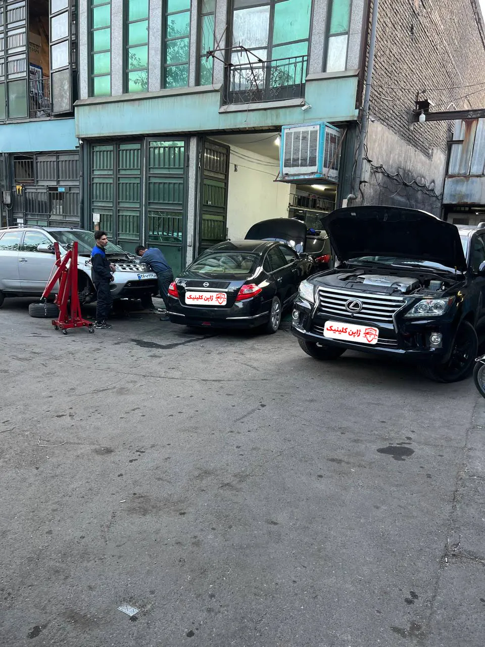 تعمیرگاه لکسوس در تهران